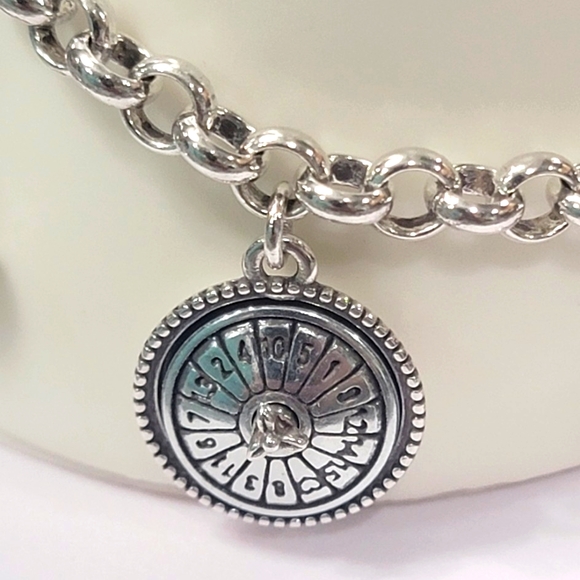 BRIGHTON RETIRED LAS VEGAS NEVADA GAMBLING 6 CHARM BRACELET NWOT - Picture 10 of 12